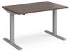 Dams Elev8 Mono Height Adjustable Electronic Desk - 1200 x 800mm - Walnut