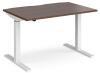 Dams Elev8 Mono Height Adjustable Electronic Desk - 1200 x 800mm - Walnut