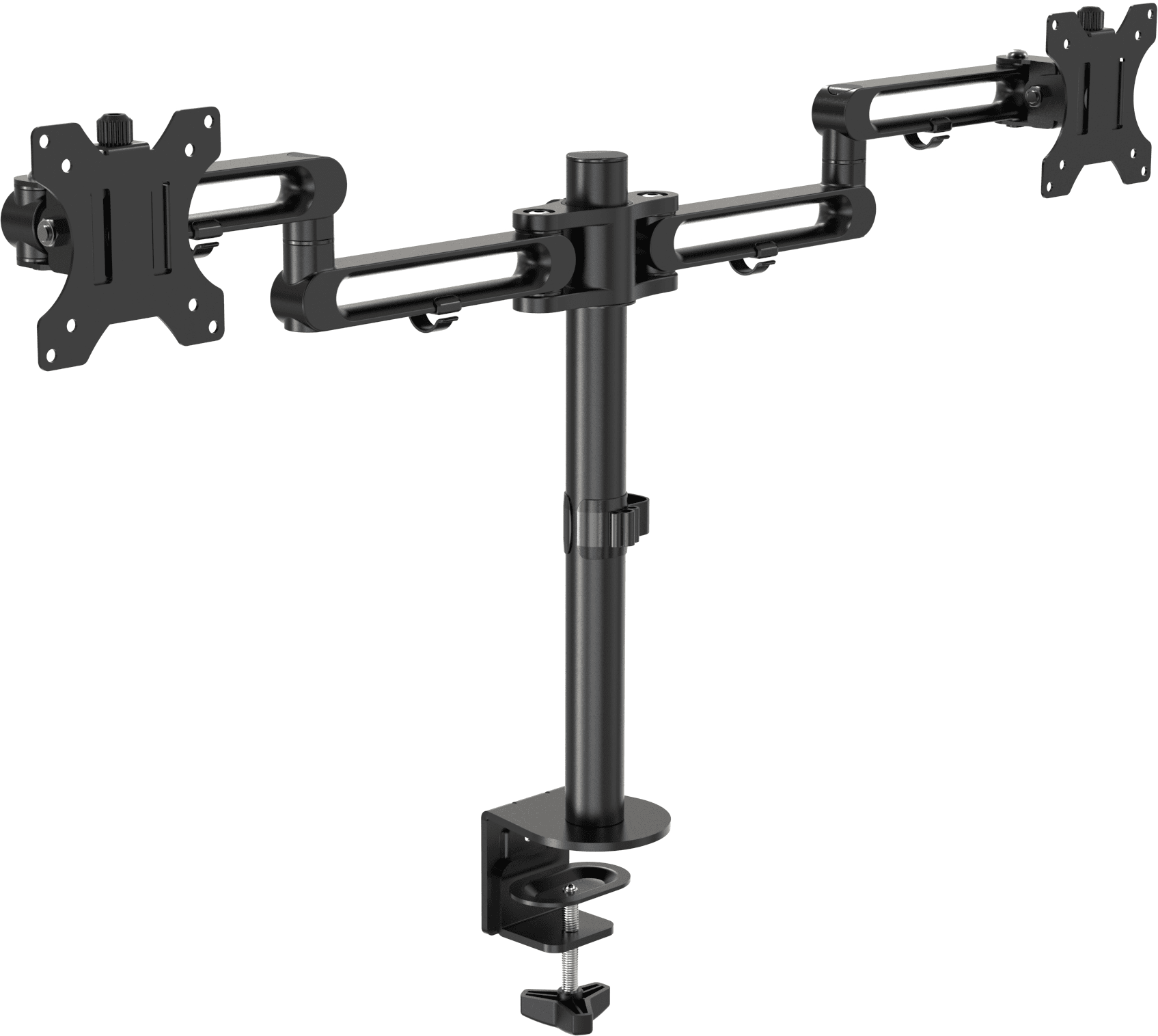 ABL Strela Twin Screen Monitor Arm - Ergonomic and Affordable - Desk ...