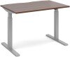 Dams Elev8 Mono Height Adjustable Electronic Desk - 1600 x 800mm - Walnut