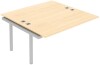 Elite Matrix Double Bench with Shared Inset Leg 1800 x 1400mm